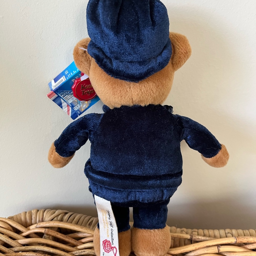 Keel Toys Police Officer Teddy Bear Beany Plush Toy - Picture 2 of 5